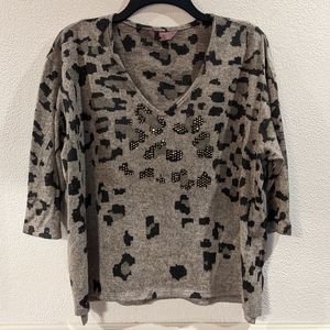 SJS Leopard Print Sweater